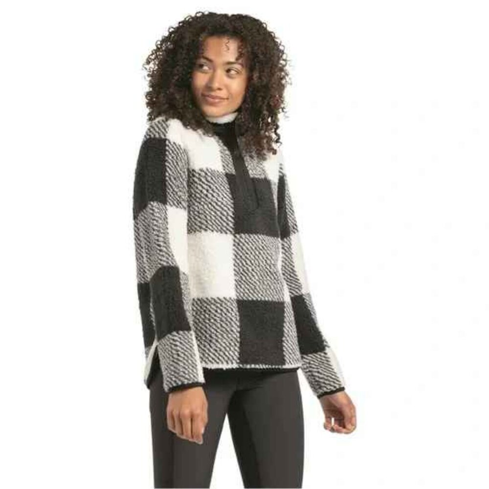 LIV Outdoor Life Integrity Earth Noella Sherpa Fleece Pullover Jacket M